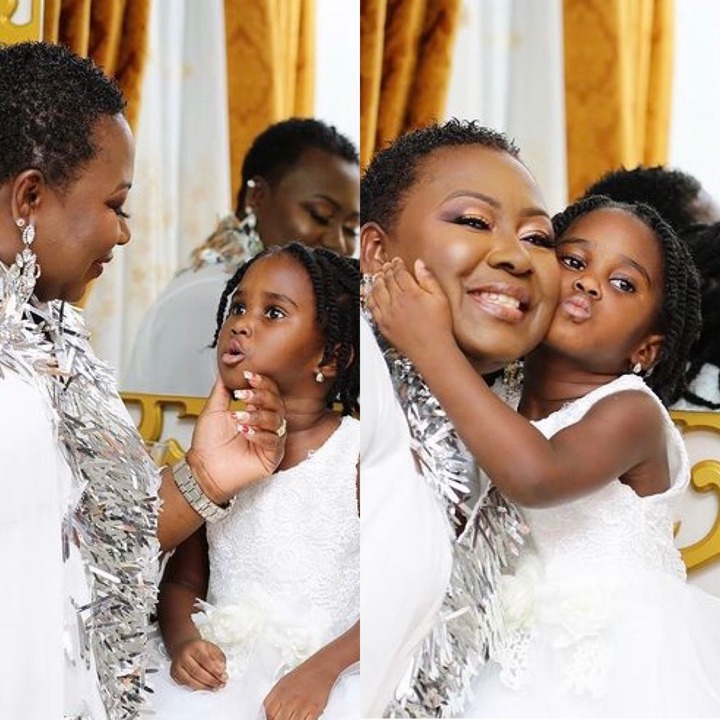 Beautiful pictures of Gifty Anti and her daughter goes viral serving mum and daughter goals 2