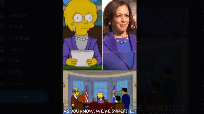 The Simpsons Sudah Meramal Pemenang Pilpres 2024, Kamala Harris atau Donald Trump? Ini Pemenangnya