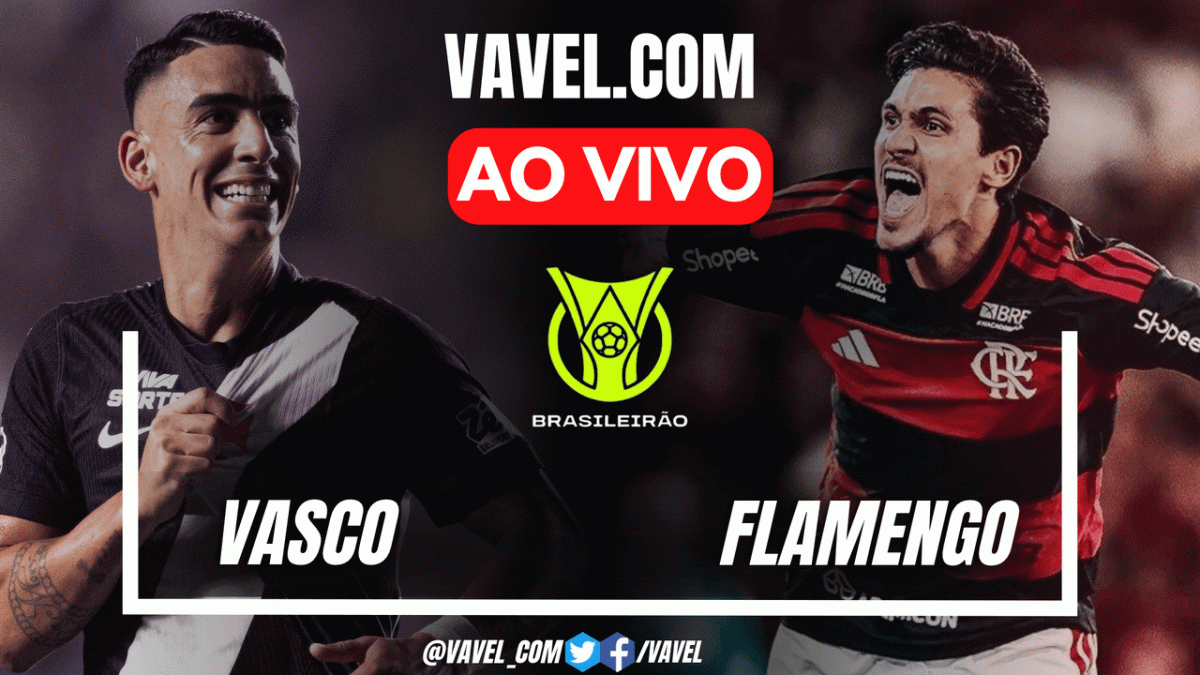 Gols e melhores momentos para Vasco 1x4 Flamengo pelo Brasileirão