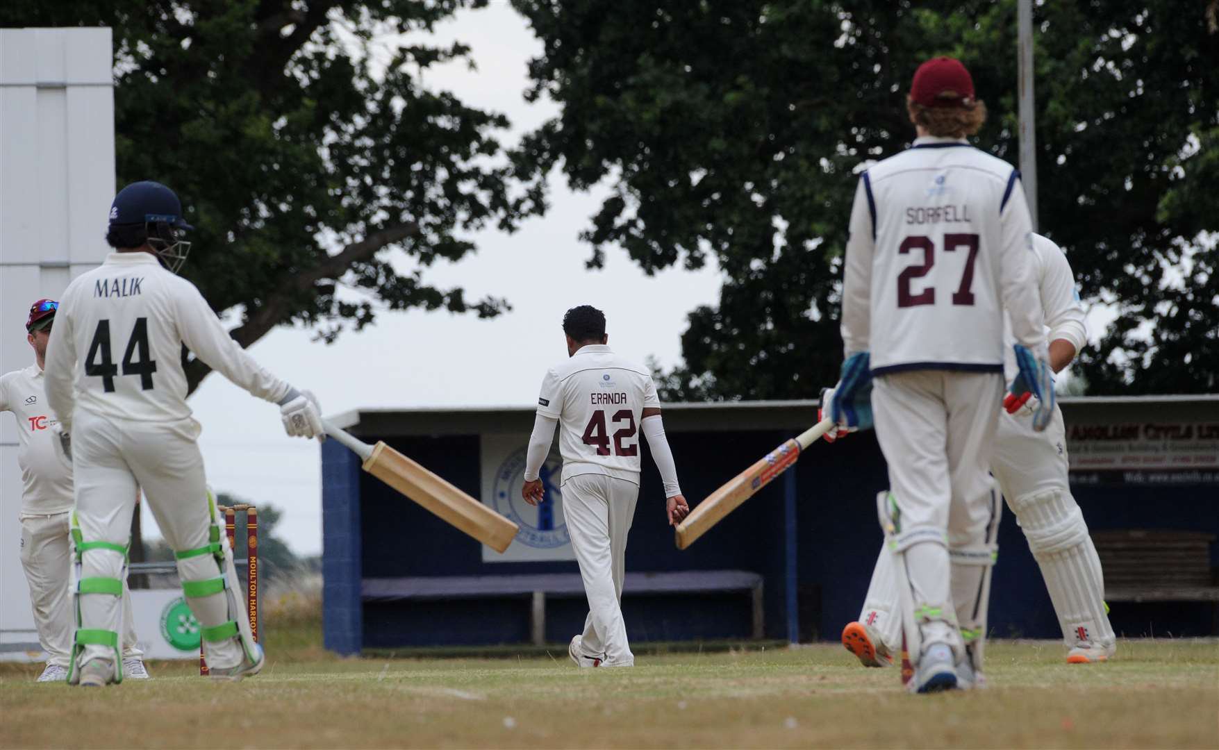 Moulton Harrox 2nds against Market Deeping 2nds. Photo: Chris Lowndes