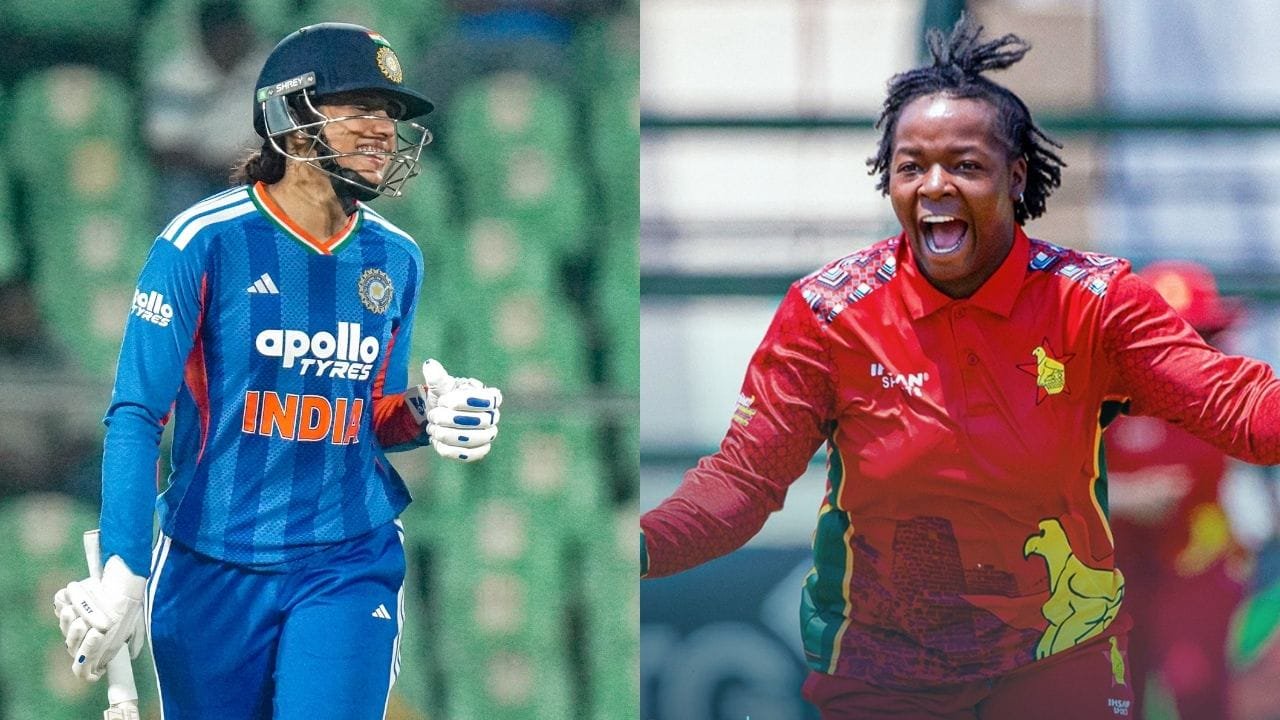 नई कप्तान स्मृति मंधाना के नेतृत्व में पहले टी20 मैच में ही जिम्बाब्वे की गेंदबाज नयाशा ग्वानजुरा ने कहर बरपा दिया और सिर्फ 19 रन पर भारत के 4 विकेट गिर गए.
