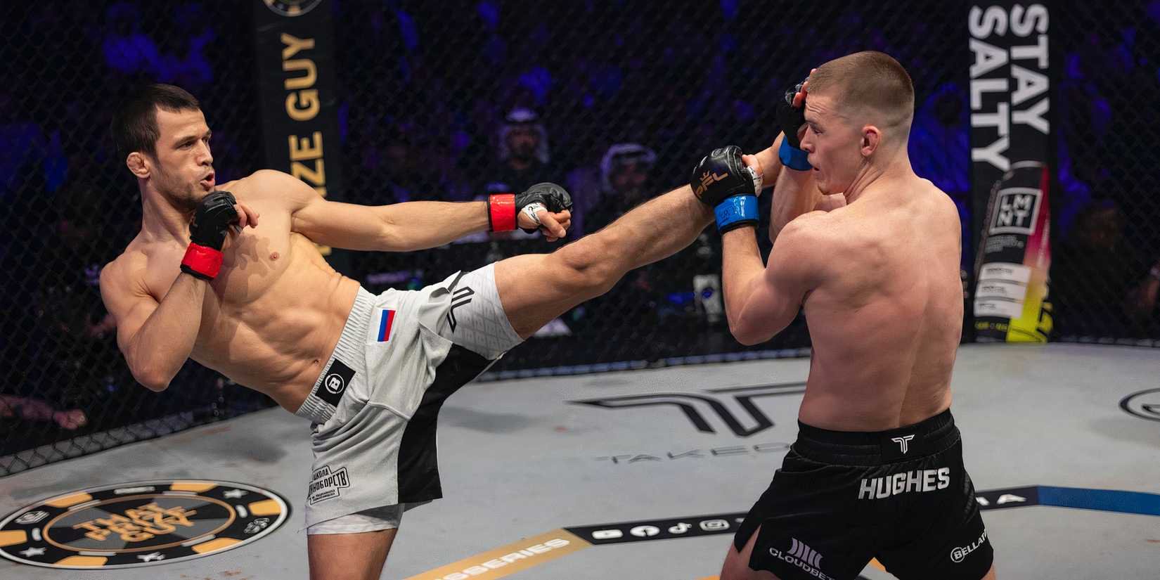 Paul Hughes and Usman Nurmagomedov