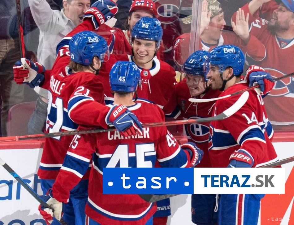 Juraj Slafkovský makes outdoor debut as Montreal plays Winnipeg