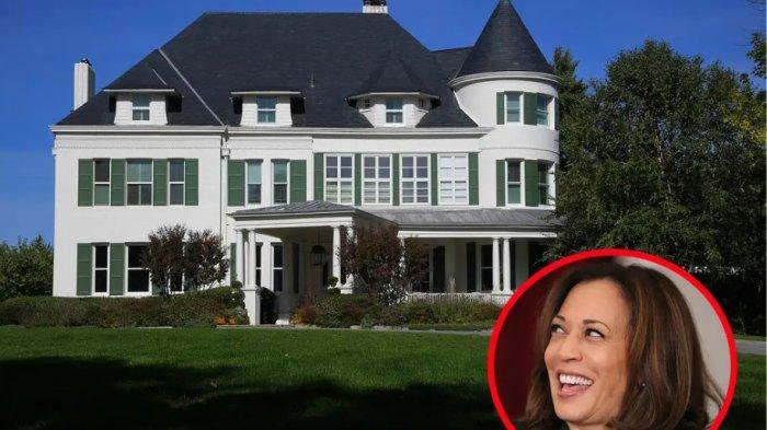 Fakta Mengejutkan Kediaman Kamala Harris Disebut Berhantu dan Punya Bunker Rahasia