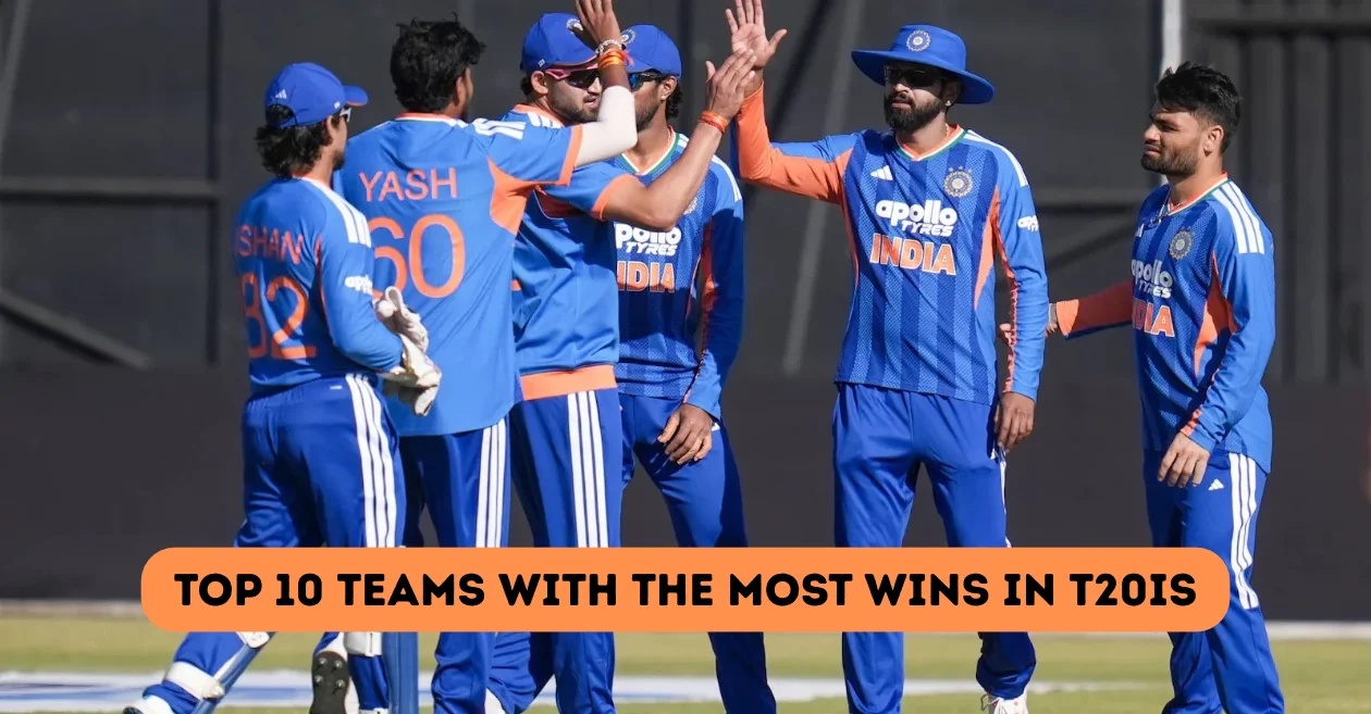 Top 10 teams with the most wins in T20Is