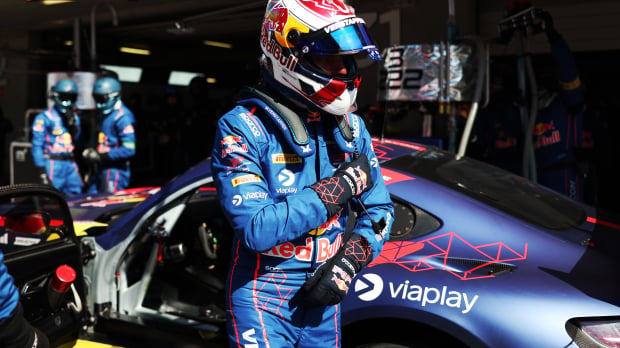 Verstappen is in action at Portimao.