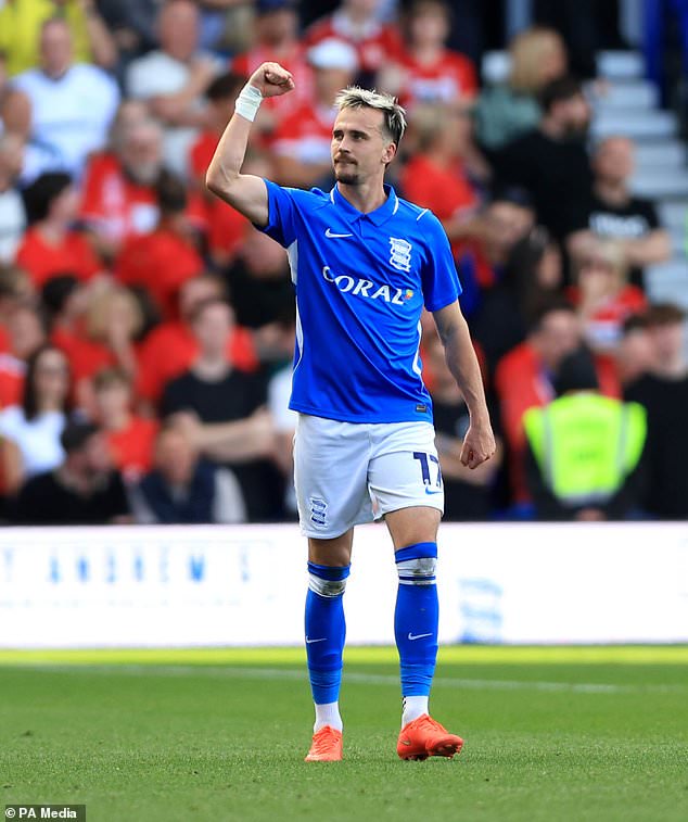 Chris Davies reserved praise for Liam Millar (Nigel French/PA)