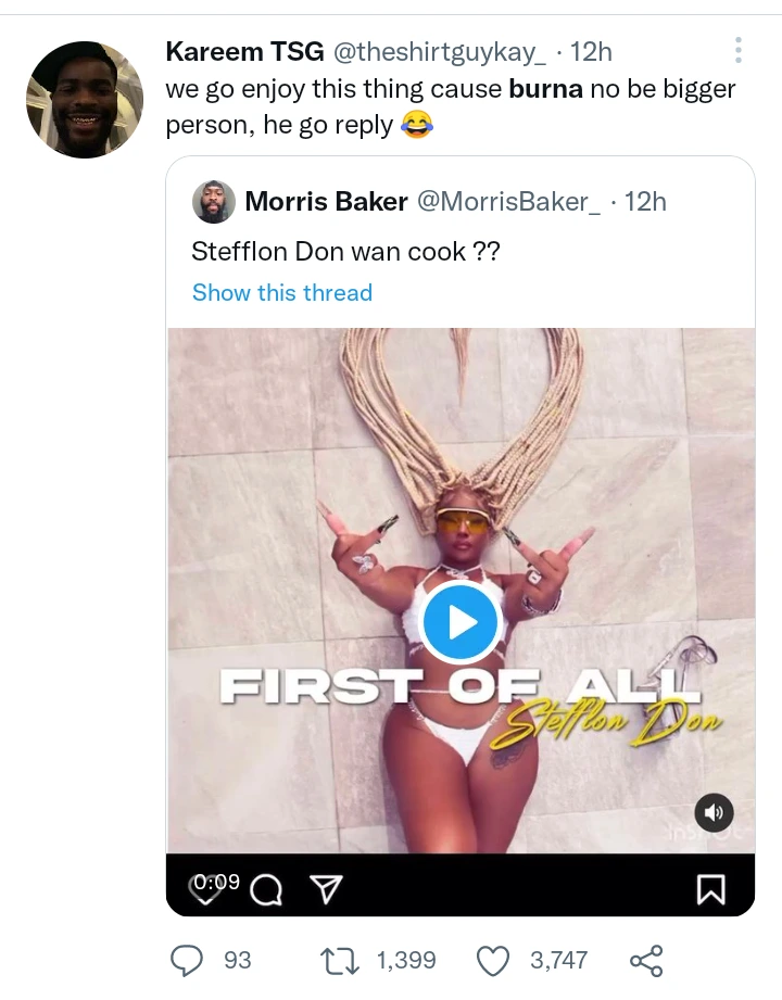 Burnaboy - Reactions as Stefflon Don Is Set To Drop Diss Track In Reply To Her Ex Boyfriend, Burnaboy C1f2e413b86d451aa44e66fb652adb1f?quality=uhq&format=webp&resize=720