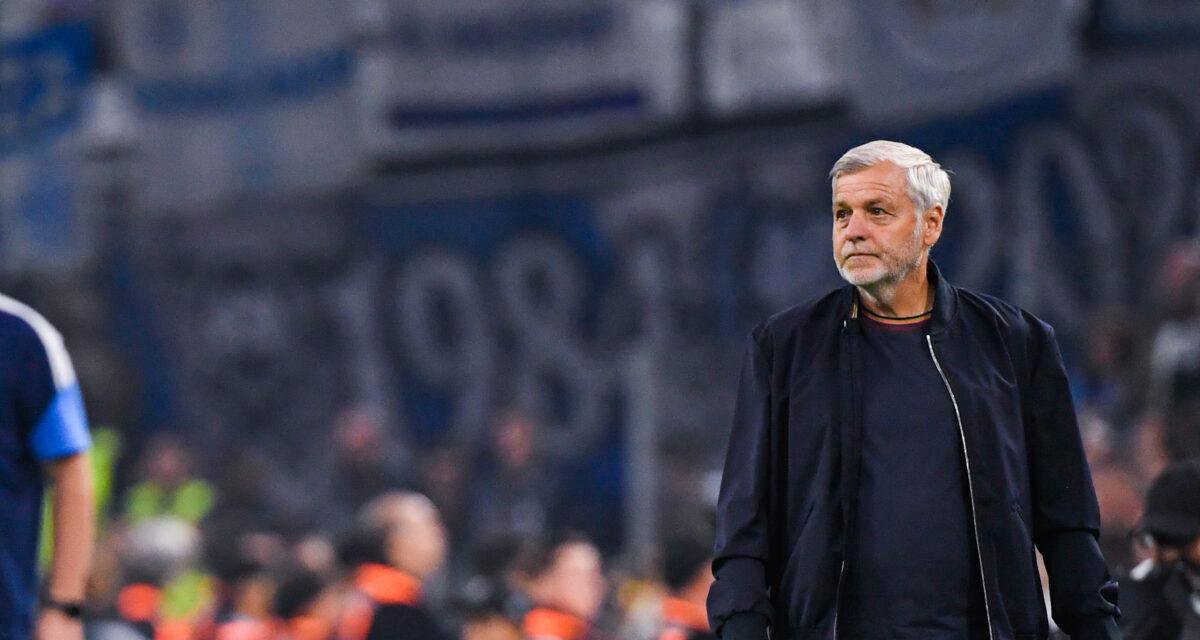Bruno GENESIO head coach of Olympique de Marseille during UEFA Europa League match between Marseille and Olympiakos at CEPAC Velodrome on October 15, 2026 in Marseille, France. (Photo by Ewen Gavet/Icon Sport) - Photo by Icon Sport