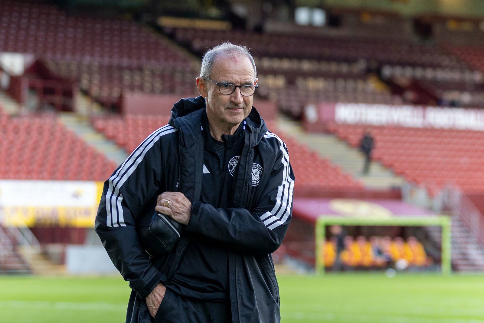 Celtic manager Martin O'Neill at Fir Park