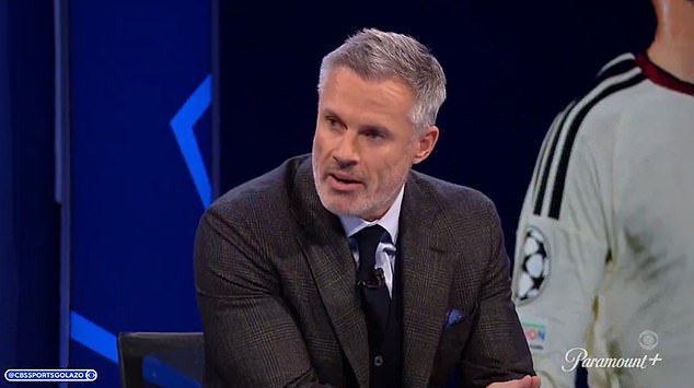 CBS Sports pundit Jamie Carragher labelled Fernandes as a 'disgrace' for his comments