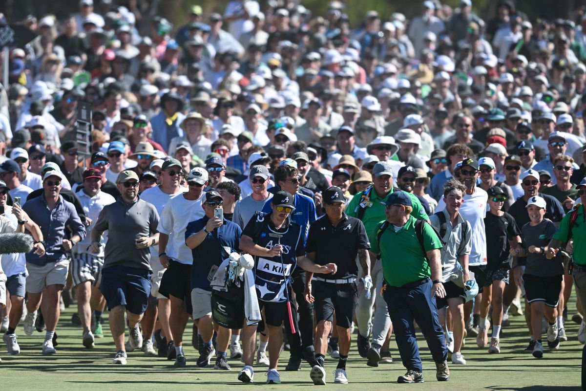 Adelaide drew a large crowd for LIV Golf this year