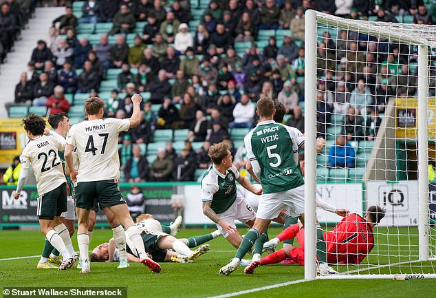 Jason Kerr's own goal after five minutes brought Celtic level in a chaotic opening to the match
