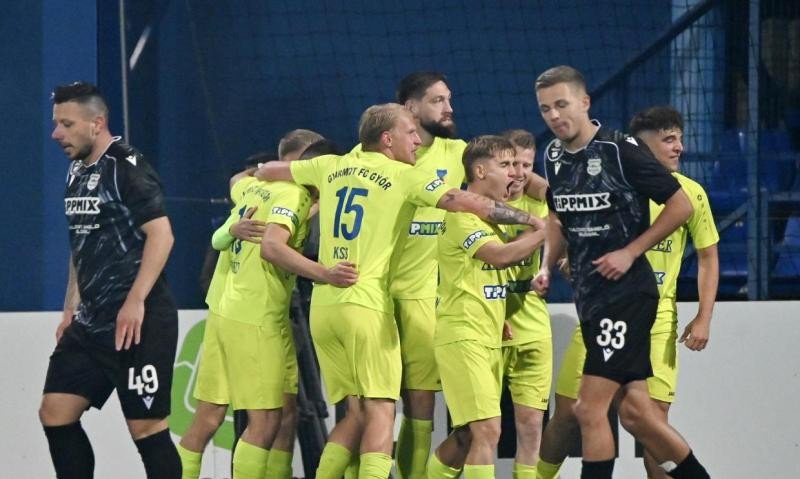 Gyirmót FC Győr beats Kispest-Honvéd 3-1 in MOL Magyar Cup