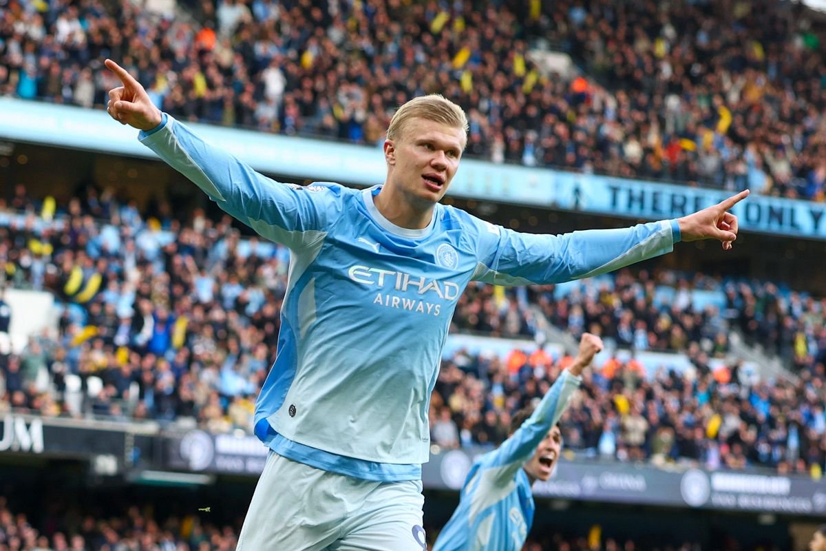 Man City goal machine Erling Haaland