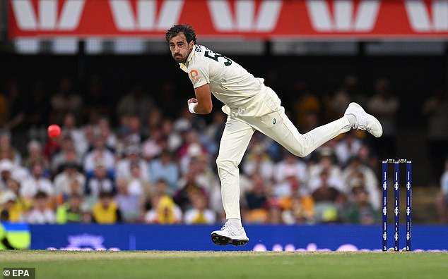 Australia's Mitchell Starc is always bang on it from ball one and will generally bring the stumps into play as much as he possibly can in the first six balls