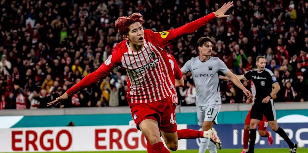 Siegtor in Nachspielzeit: Goto schiesst Freiburg mit Doppelpack in den Pokal-Achtelfinal