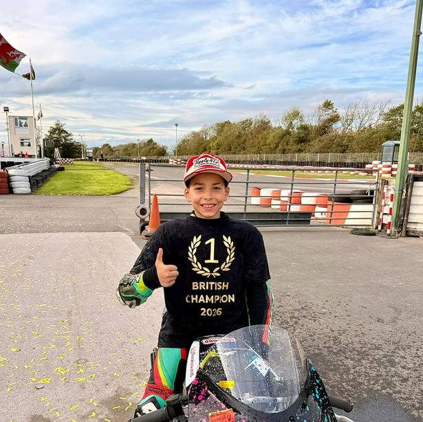 Teesside mini-biking star Emilio Pereira