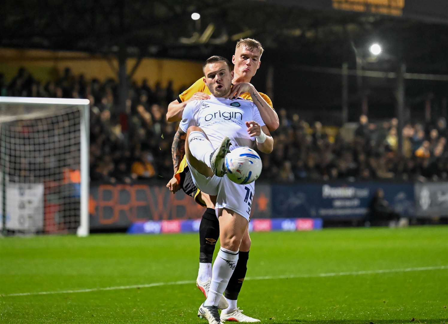 Jaydemn Wareham scored both of Wycombe Wanderers' goals against Cambridge United. Picture: Simon Lankester