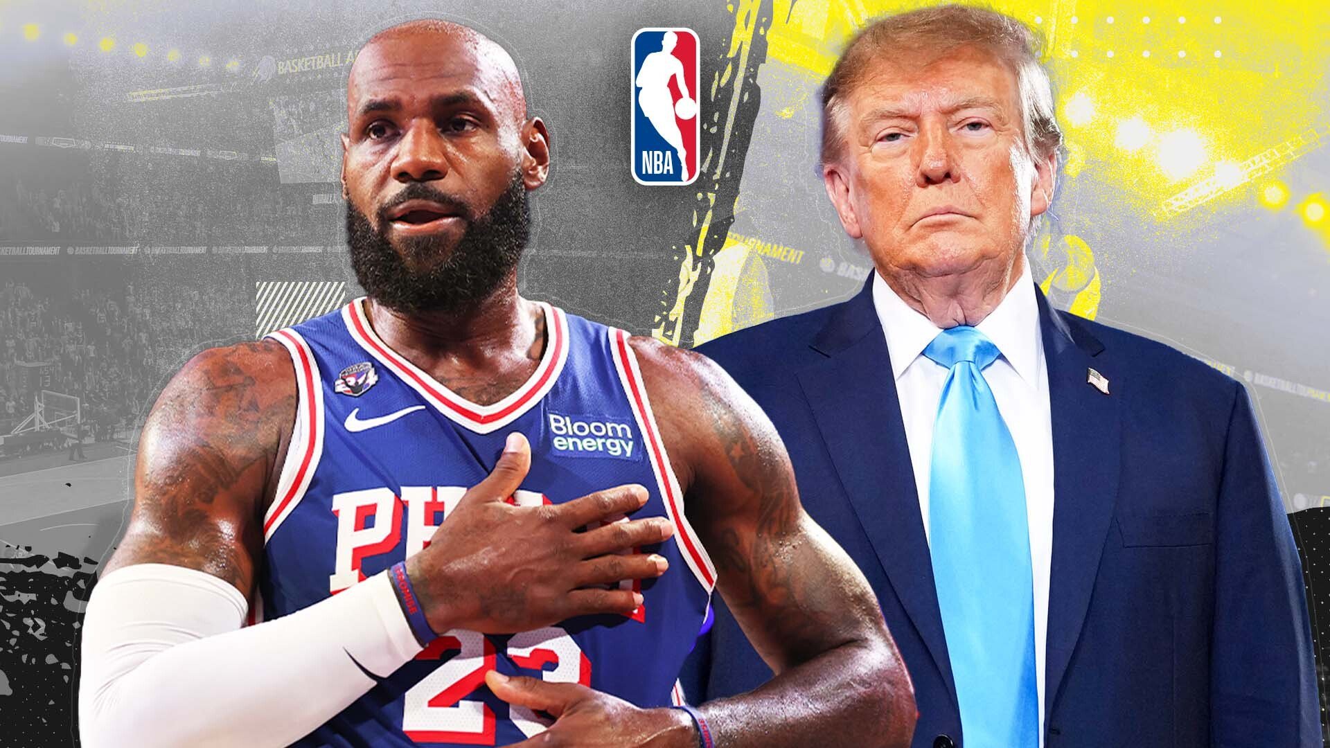 LeBron James and Donald Trump are battling each other about the US national anthem