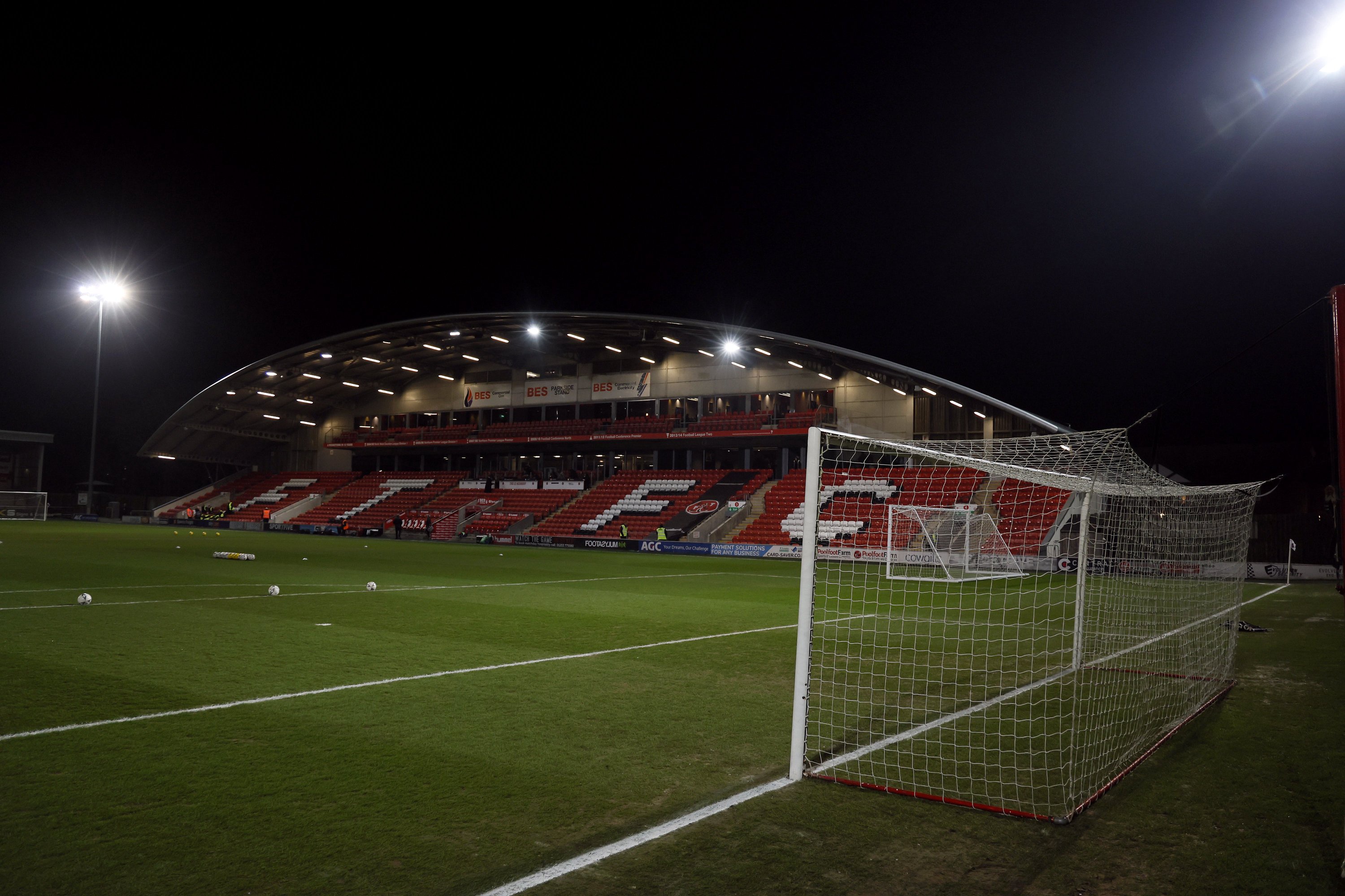 Arsenal travel to Fleetwood’s Highbury Stadium this evening