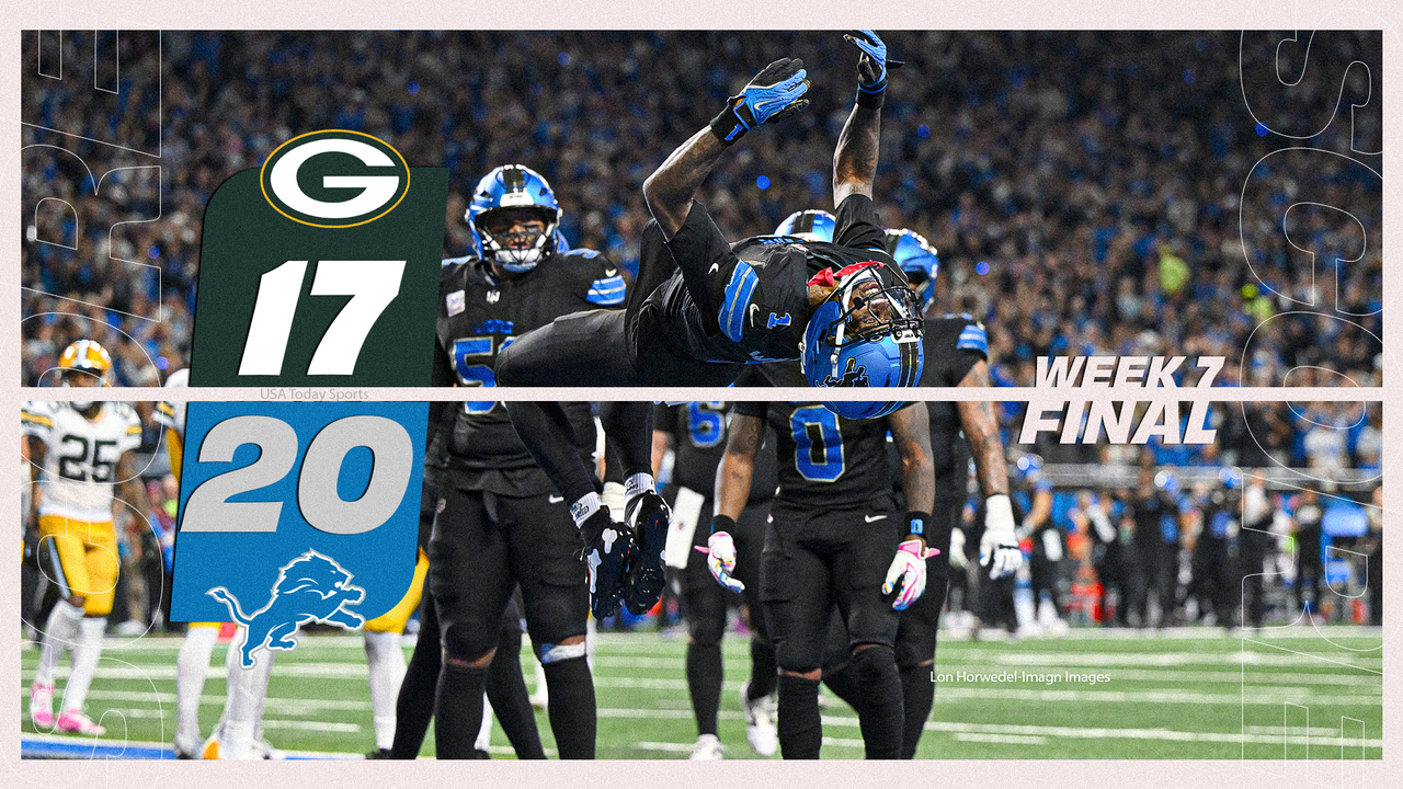 Packers Lions Week 7