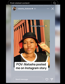 Natasha Thahane’s “Lookalike” Sends Internet Into a Frenzy With Side-by-Side Photos