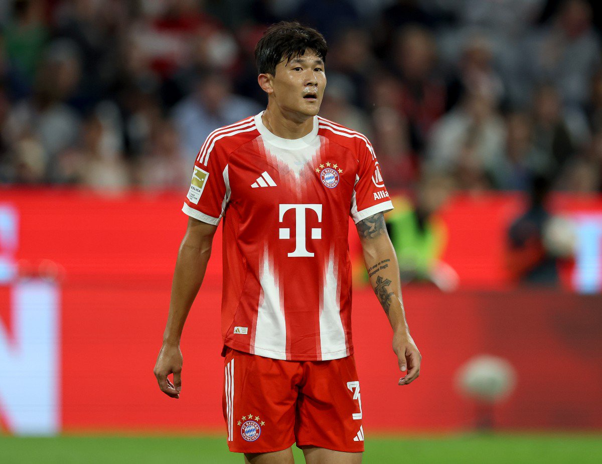 Kim Min-jae in action for Bayern Munich
