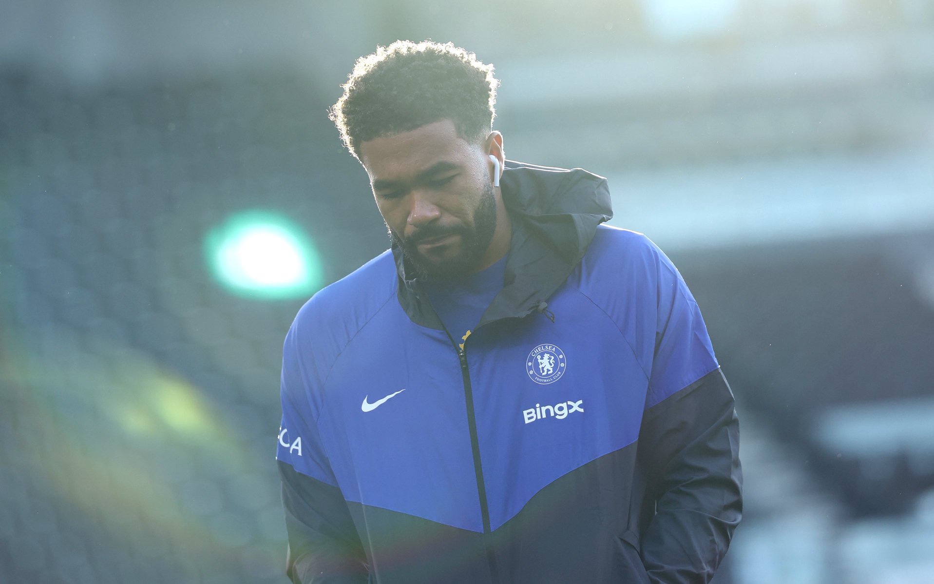Long-term absentee: Reece James is not expected back for Chelsea until January (AFP/Getty)