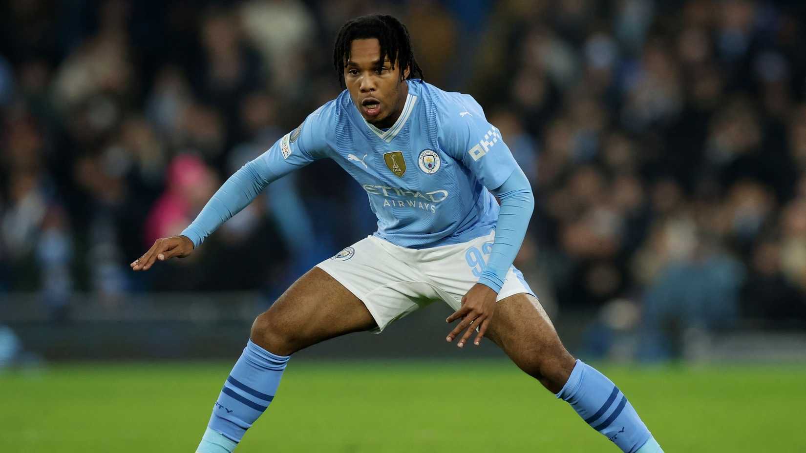 Micah Hamilton of Man City vs Copenhagen