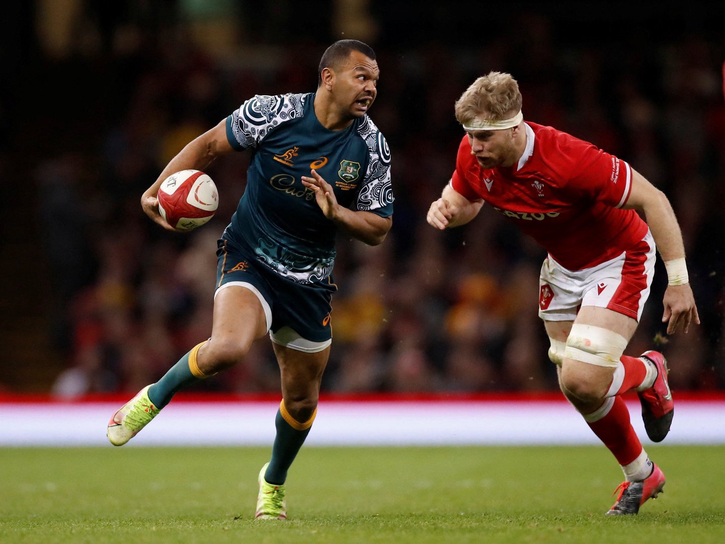 Kurtley Beale last played for Australia against Wales in 2021