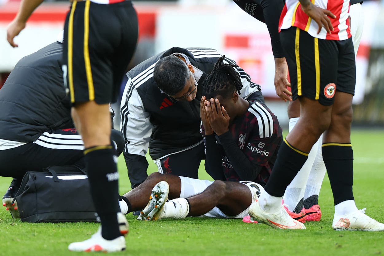 Jeremie Frimpong is not expected to return until the international break