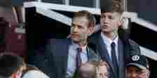 Newcastle United sporting director Dan Ashworth in the stands