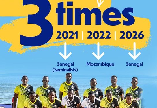 Sand Cranes Qualify for Third Beach Soccer AFCON