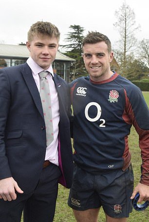 The pair reunited five years later when England trained at Atkinson's Abingdon School in Oxfordshire