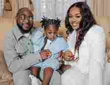 Davido, Chioma and their lovely girl