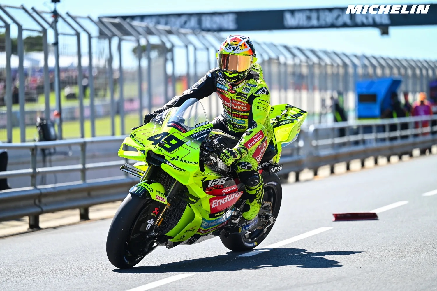 Di Giannantonio met ses propres objectifs avant d’aider Márquez à Sepang