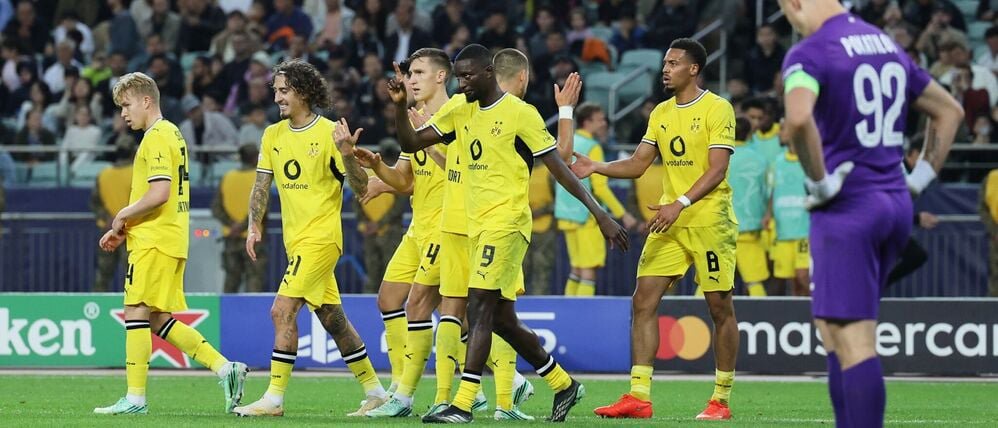 Dortmunds Spieler verließen das Stadion ungeduscht.