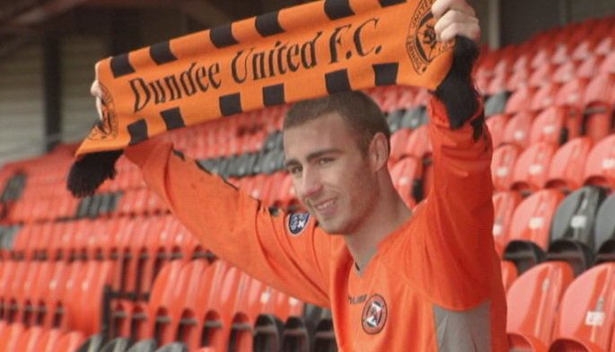 2007: Seán Dillon signs for Dundee United