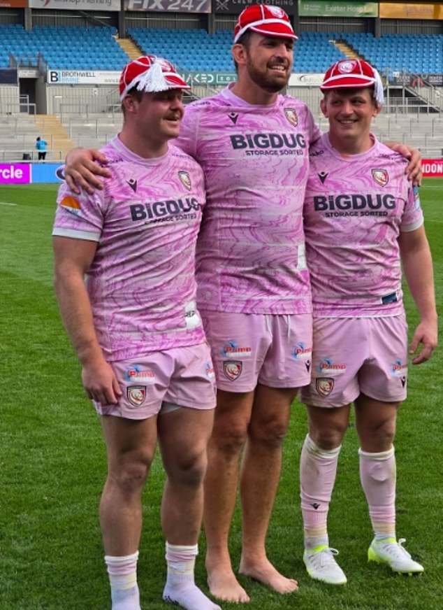 Gloucester made major additions to their pack this summer, bringing in (L-R) Dewi Lake, Jean Kleyn and Jac Morgan