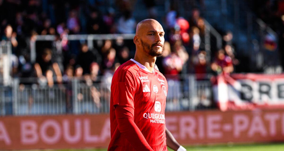 Ludovic Ajorque avec Brest
