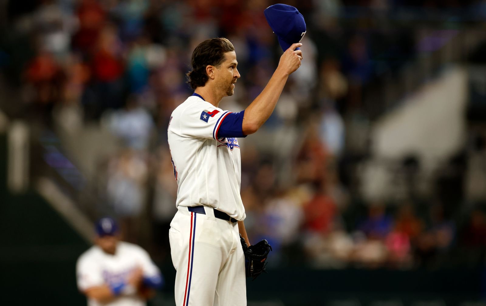 Texas Rangers starting pitcher Jacob deGrom