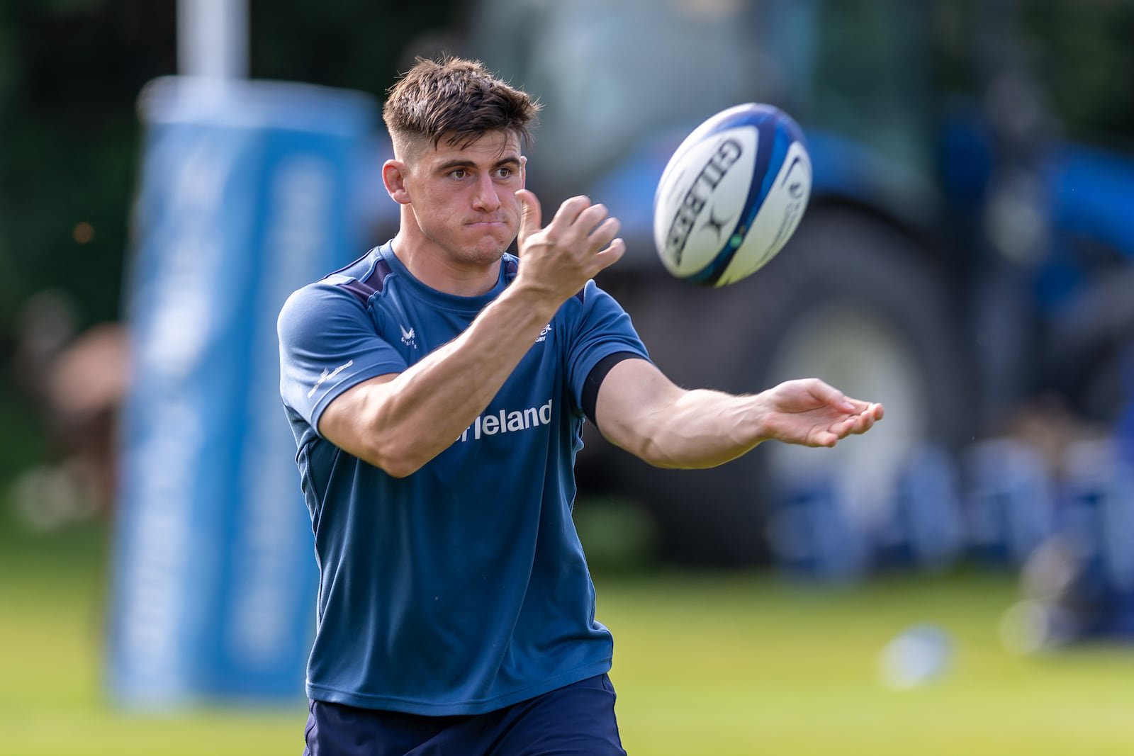 Leinster's Dan Sheehan will start as number eight instead of hooker against Munster. Photograph: Morgan Treacy/Inpho