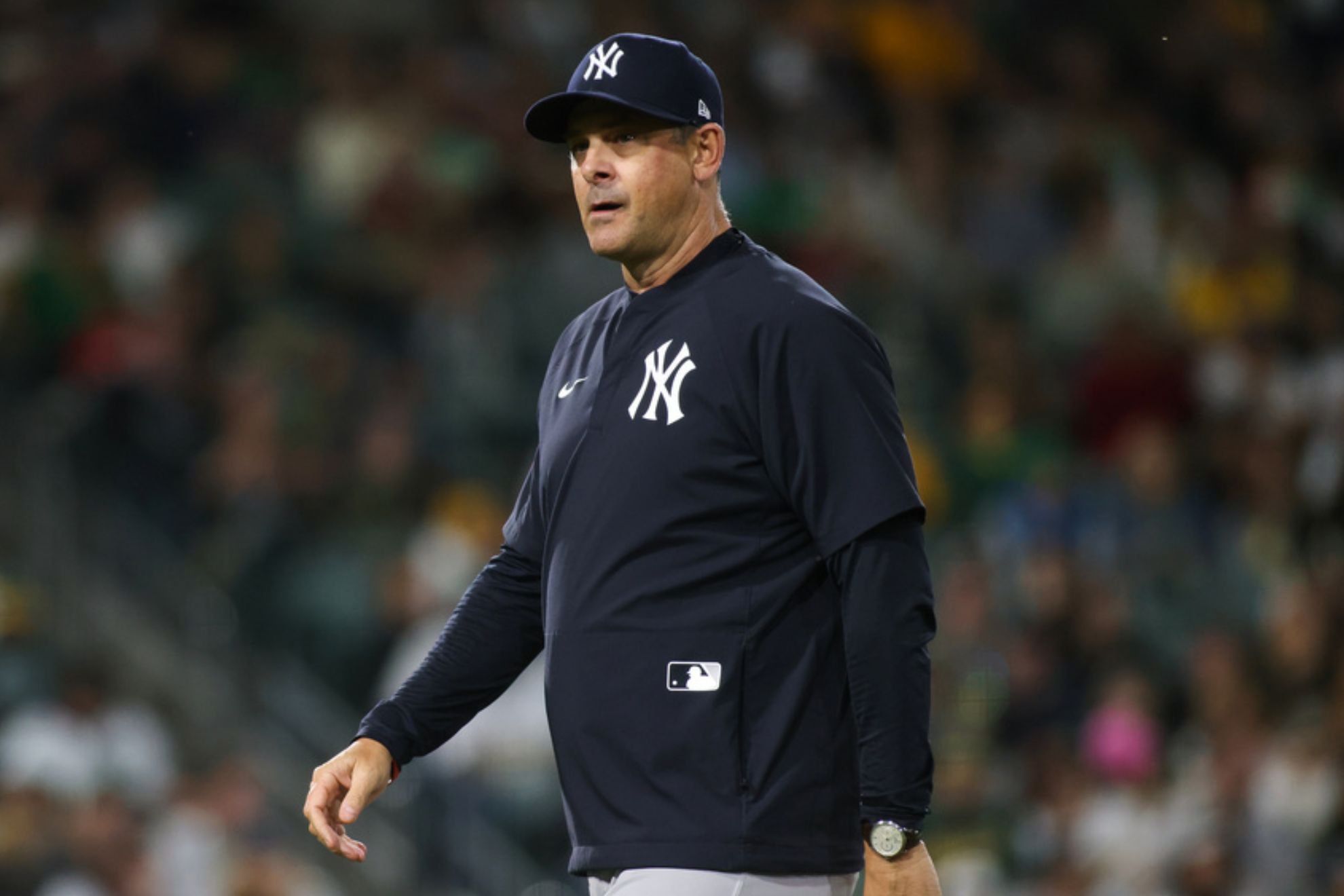 New York Yankees manger Aaron Boone.