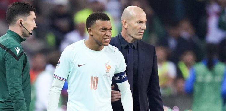Kylian Mbappé et Zinedine Zidane
