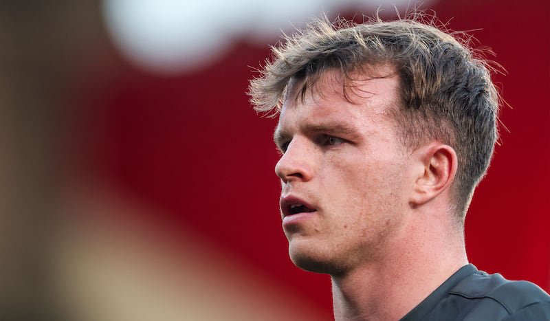Ulster’s Jamie Benson has an opportunity in the absence of Jack Crowley. Photograph: Nick Elliott/Inpho