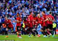 United then booked their spot in the final against Manchester City after winning on spot-kicks