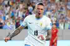 Darwin Nunez continued his goalscoring form for Uruguay and is joint-top scorer in Copa America