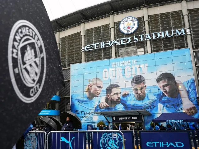 General image outside the Etihad Stadium on September 14, 2025