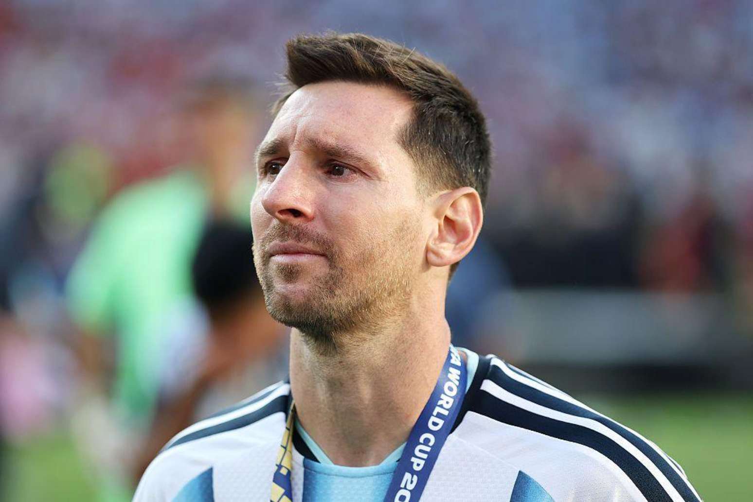 As lágrimas de Lionel Messi, um dos grandes vencedores da história do futebol, mesmo tendo sido derrotado neste domingo (19/7)